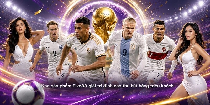 Kho sản phẩm Five88 giải trí đỉnh cao thu hút hàng triệu khách